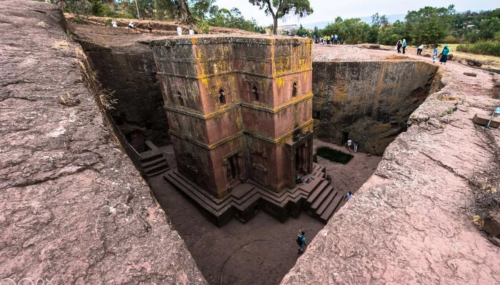 igrejas escavadas na rocha de Lalibela