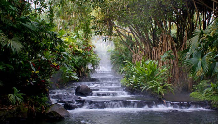Queda Dagua na Costa Rica