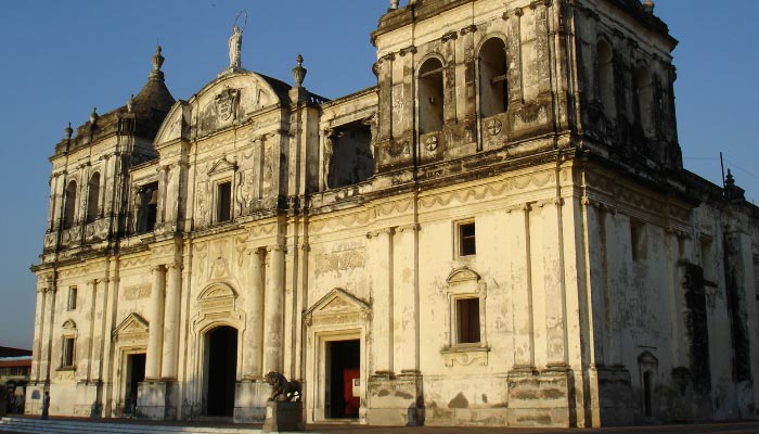 Catedral de leon na Nicaragua