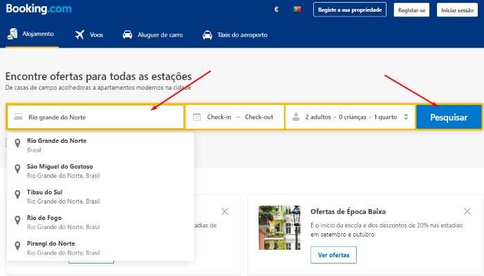 Booking é confiável