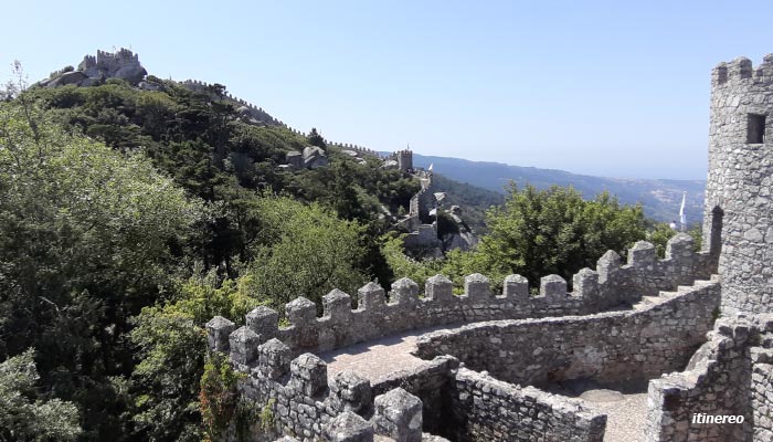 Castelo dos Mouros em Sintra Portugal