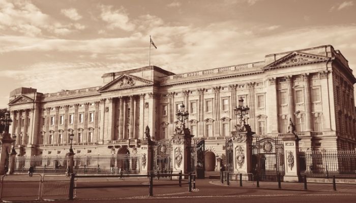 Dentro do Palácio de Buckingham