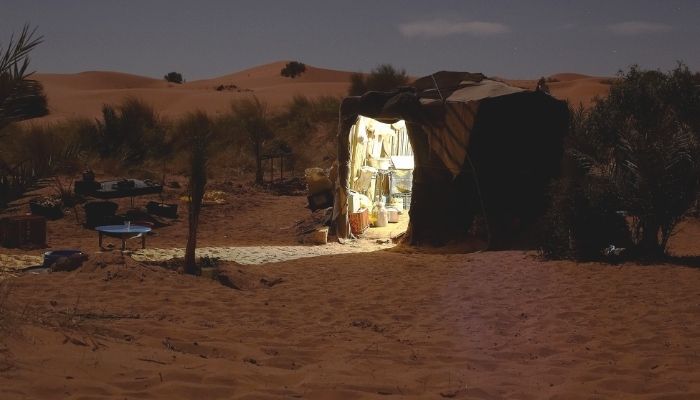 Como dormir no deserto