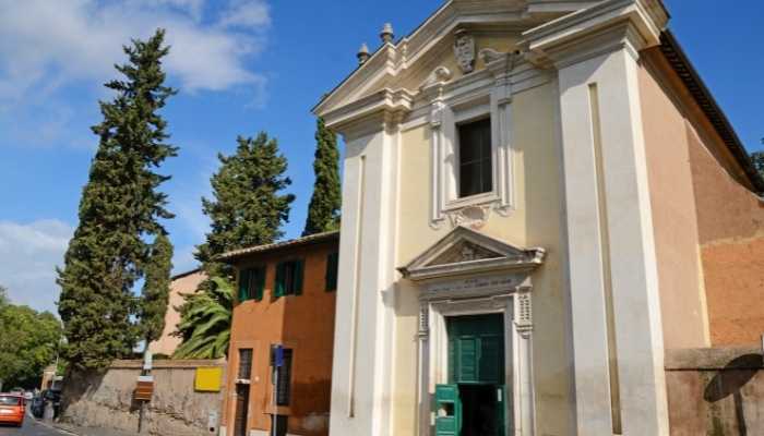 Igreja do "Domine Quo Vadis" mais antiga de Roma