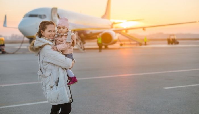 A partir de quantos meses o bebê pode viajar de avião?