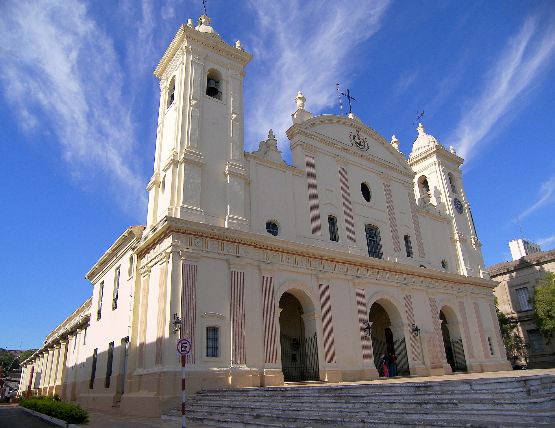 Fachada da Catedral Metropolitana de Assunção