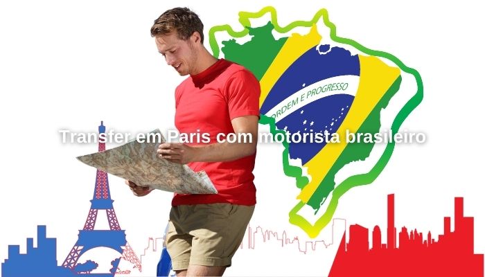 Transfer em Paris com motorista brasileiro